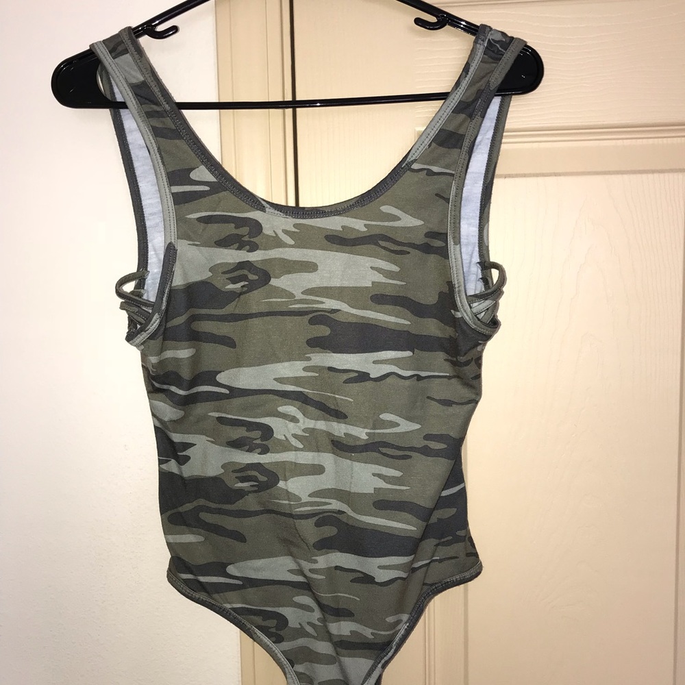 camo body suit